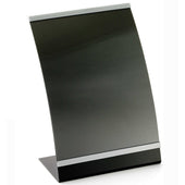 Tablecraft Acrylic Curved Easel, 8.5 x 11 inch -- 12 per case.