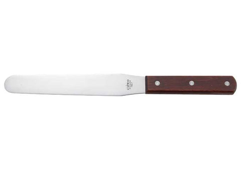 Winco Wooden Handle Bakery Spatula, 7 15/16 x 1 1/4 inch -- 12 per case