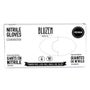 Bluzen Medium Black 6 mil Powder Free Nitrile Examination Gloves, 100 per box -- 10 boxes per case