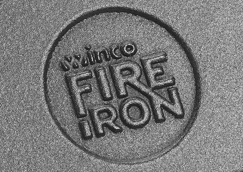 Winco FireIron Rectangular Enamel Finish Mini Cast Iron Server, 10 Ounce -- 6 per case