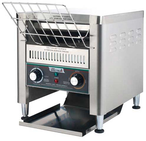 Winco Spectrum 208/240 Volt Electric Conveyor Toaster, 14 5/8 x 16 9/16 x 16 3/8 inch -- 1 set