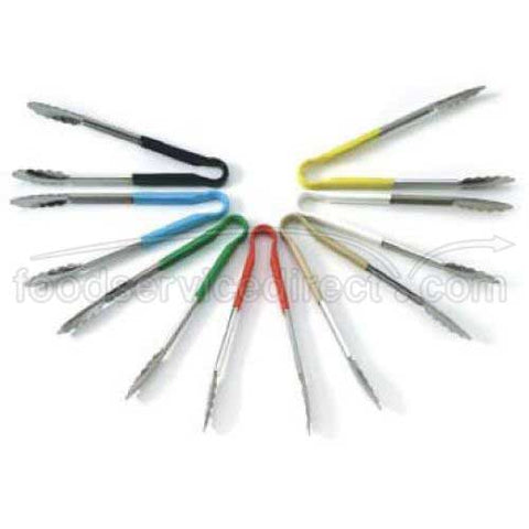 Blue Alegacy Stainless Steel Color Coded System Tong, 16 inch.