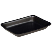 Pactiv 3P EPS Black Processor Tray -- 400 per case