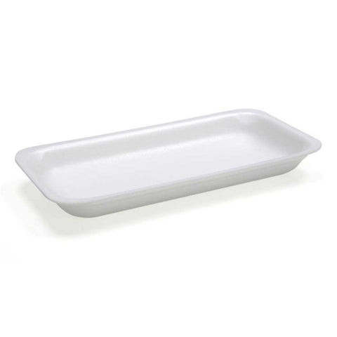 Pactiv 10P EPS White Processor Tray -- 300 per case