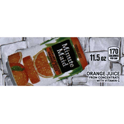 Coca Cola Orange Juice, 15.5 Ounce -- 24 per case