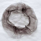 Cellucap Dark Brown Nylon 26 inch Light Weight Hair Net - 144 per box