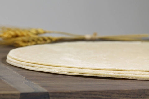 Ultra Thin Crust Original Round Par Baked Pizza Shell Flatbread, 14 inch -- 50 per case.