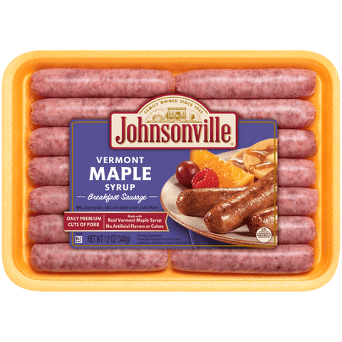Johnsonville® SAUSAGE PORK LINKS MAPLE SKINLESS