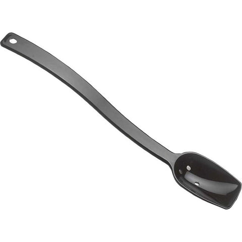 Cambro Red Camwear Salad Serving Spoon, 10 1/4 x 1 11/16 inch -- 12 per case.