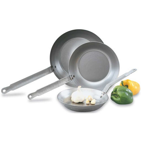 Vollrath French Style Carbon Steel Fry Pan, 9 3/8 inch -- 6 per case.