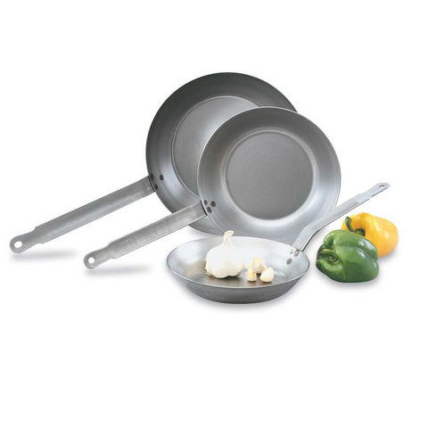 Vollrath French Style Carbon Steel Fry Pan, 12 1/8 inch -- 6 per case.