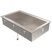 Vollrath Stainless Steel Non Refrigerated Cold Pan.