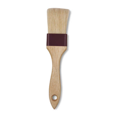 Vollrath Food Preparation Flat Boar Bristle Pastry Brush, 1 1/2 x 8 1/4 inch -- 12 per case.