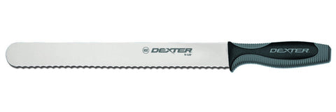 Dexter Russell V-lo Scalloped Roast Slicer, 12 inch.