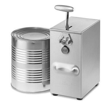 Can opener Electric Stainless Steel 1 Spade