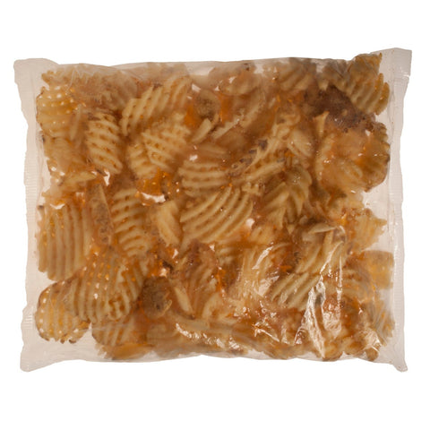 McCain Ultimate Cross Trax Waffle Cut Potato Fry, 4.5 Pound -- 6 per case.