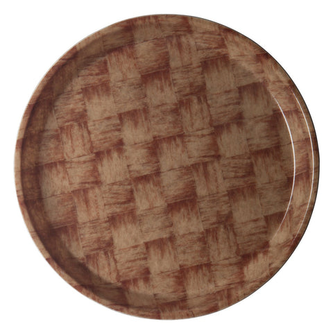 Cambro Basketweave Camtray, Dark Basketweave, 13 inch -- 12 per case.