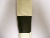 Evergreen Manufacturing Black Paper Napkin Band, 4.25 x 1.5 inch - 2500 per pack -- 8 packs per case.