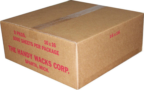 16X16 Flat Deli Paper -- 3000 count