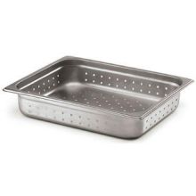Alegacy 25 Gauge Half Size Economy Perforated Anti Jamming Steam Table Pan, 7 Quart.