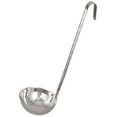 Alegacy Stainless Steel Optima Line One Piece Ladle, 4 Ounce Capacity.