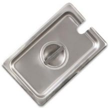 Alegacy 24 Gauge 18/8 Stainless Steel Standard Flat Notched Cover Only, 21 x 12 7/8 inch.