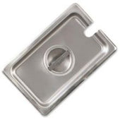 Alegacy 25 Gauge 18/8 Stainless Steel Economy Flat Notched Cover Only, 12 3/4 x 10 7/16 inch.
