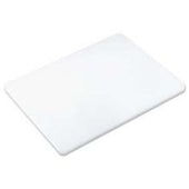 Alegacy Medium Density White Polyethylene Cutting Board, 18 x 24 x 1 inch.