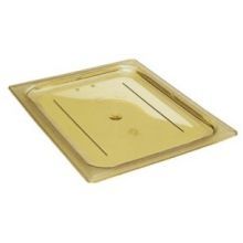 Cambro Amber H Pan High Heat Flat Cover Only, 6 3/8 x 10 7/16 inch -- 6 per case.