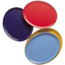 Cambro Oval Serving Camtray, Taupe, 19 1/4 x 24 inch -- 6 per case.