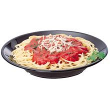 Camwear Polycarbonate Round Soup Bowl, Black, 9 inch Diameter -- 48 per case.