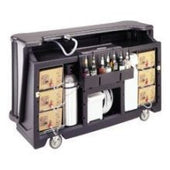 Cambro Designer Style Large Size Portable CamBars Complete Soda System, Carmel, 77 5/8 x 28 1/2 x 47 1/2 inch.