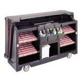 Cambro Designer Style Large Size Portable CamBars Economy Soda System, Carmel, 77 5/8 x 28 1/2 x 47 1/2 inch.