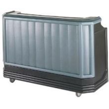 Cambro Standard Style Large Size Portable CamBars Complete Soda System without Water Tank, Granite Gray, 72 3/4 x 26 x 48 inch.