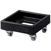 Camdolly Plastic Milk Crate Dolly, Slate Blue, 16 1/8 x 16 1/8 x 8 3/8 inch.
