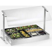Cal Mil Stainless Steel Single Sneezeguard, 73.25 x 16 x 20.625 inch.