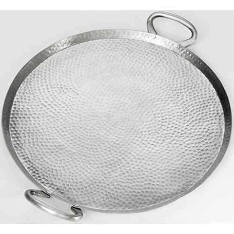 American Metalcraft Hammered Stainless Steel Round Griddle, 17 inch Dia. -- 4 per case.