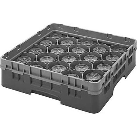 Cambro Camrack Polypropylene Blue Full Size 20 Compartment Glass Rack, 3 5/8 inch -- 5 per case.