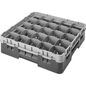 Cambro Camrack Polypropylene Navy Blue Full Size 25 Compartment Glass Rack, 4 1/2 inch -- 5 per case.