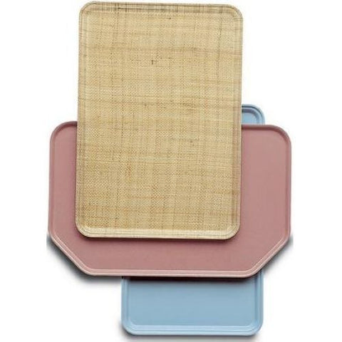 Cambro Rectangular Metric Camtray, Light Basketweave, 10 7/16 x 12 3/4 inch -- 12 per case.