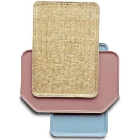Cambro Rectangular Metric Camtray, Light Basketweave, 11 13/16 x 18 1/8 inch -- 12 per case.