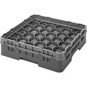 Cambro Camrack Polypropylene Cranberry Full Size 30 Compartment Glass Rack, 3 5/8 inch -- 5 per case.