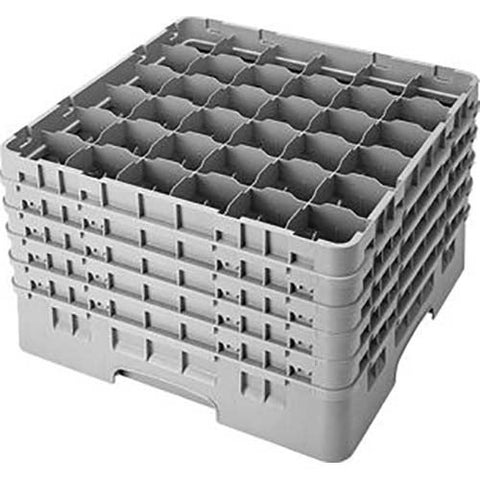 Cambro Camrack Polypropylene Navy Blue Full Size 36 Compartment Glass Rack, 11 inch -- 2 per case.
