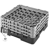 Cambro Camrack Polypropylene Beige Full Size 36 Compartment Glass Rack, 6 7/8 inch -- 3 per case.