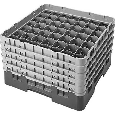 Cambro Camrack Polypropylene Sherwood Green Full Size 49 Compartment Glass Rack, 10 1/8 inch -- 2 per case.