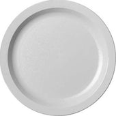 Cambro Camwear Slate Blue Narrow Rim Plate, 8 1/4 inch Diameter -- 48 per case.