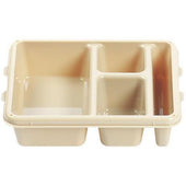 Cambro Co Polymer 4 Compartment Meal Delivery Tray, Teal, 9 x 11 x 2 1/2 inch -- 24 per case.
