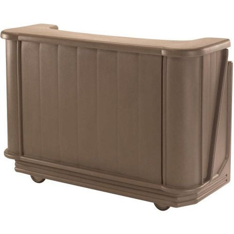 Cambro Standard Style Medium Size Portable CamBars Basic Soda System, Granite Sand, 67 1/2 x 28 1/2 x 47 1/2 inch.