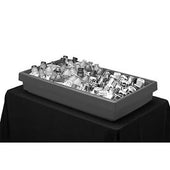Cambro 6 Feet Hot Red Buffet Bar, 41 13/16 x 24 x 7 inch.
