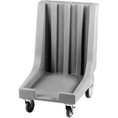 Cambro Coffee Beige Camdolly with Handle and Rear Big Wheels for Sheet Pans and Trays, 23 3/8 x 36 1/2 x 33 1/2 inch.